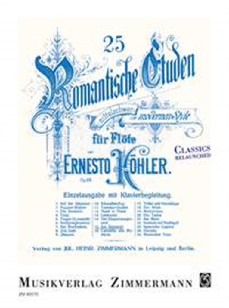 Am Spinnrad op. 66 Nr. 15 für Flöte und Klavier